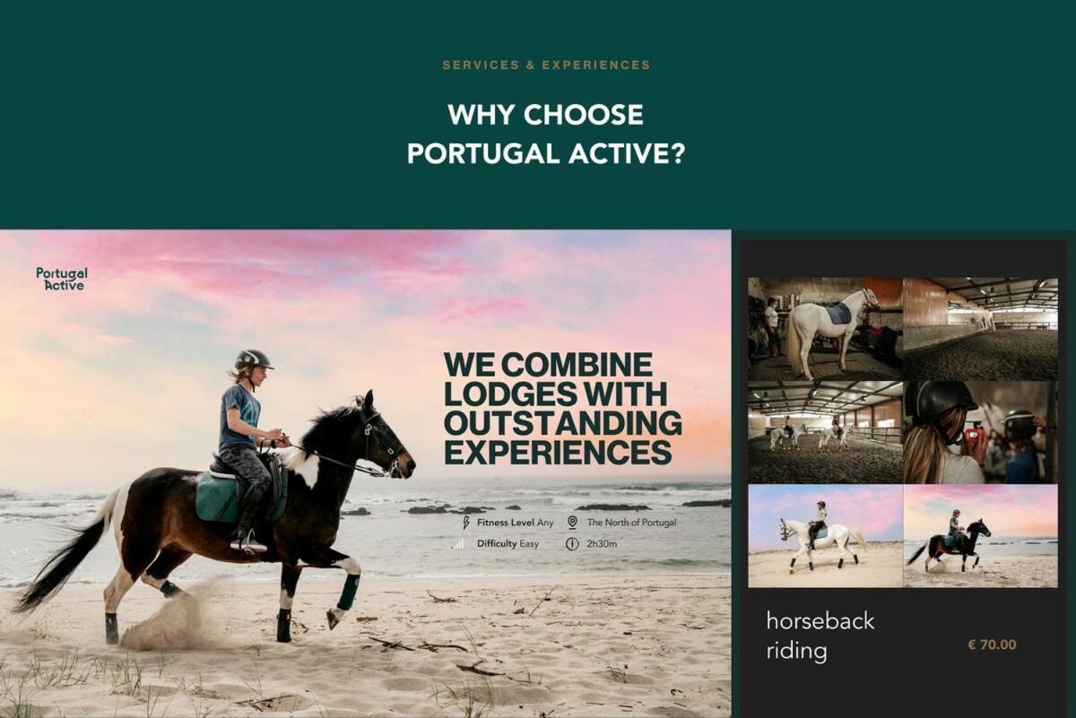 Portugal Active Cabedelo Beach Lodge Viana do Castelo Exterior foto